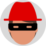 Man in red hat